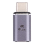 40Gbps USB-C / Type-C Male to USB-C / Type-C Magnetic Head Female Adapter