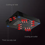 Universal SATA 2.5 / 3.5 inch USB3.0 Interface External Solid State Drive Enclosure for Laptops / Desktop Computers, The Maximum Support Capacity: 10TB