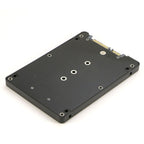 M.2 NGFF SSD to 2.5 inch SATA III Adapter Card with Cover, NGFF to 2.5 inch SATA III Black, NGFF to 2.5 inch SATA III White