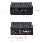 Fanless Mini Industrial Control PC with 4 USB Ports & RS-232 COM Port, 8GB RAM, Intel Celeron N2920 2.0GHz Quard Core, Support Bluetooth 4.0 & 2.4G / 5.0G Dual-band WiFi