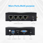 K660G4 Windows and Linux System Mini PC without Memory & SSD & WiFi, Intel Celeron Processor N2840 Quad-Core 2M Cache,1.83GHz, up to 2.25GHz, without Memory