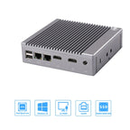K660S Windows and Linux System Mini PC without Memory & SSD & WiFi, Intel Celeron Processor N2840 Quad-Core 1.83- 2.25GHz, without Memory