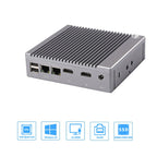 K660S Windows and Linux System Mini PC, Intel Celeron Processor N2840 Quad-Core 1.83- 2.25GHz, 4GB RAM + 64GB SSD, 4GB+64GB
