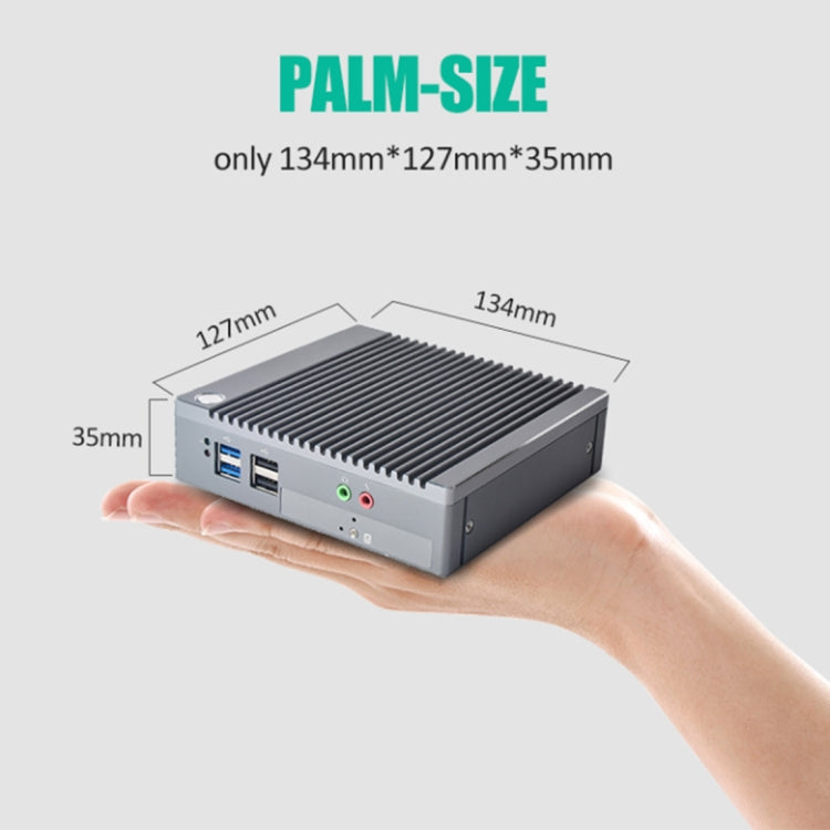 K660S Windows and Linux System Mini PC, Intel Celeron Processor N2840 Quad-Core 1.83- 2.25GHz, 4GB RAM + 64GB SSD, 4GB+64GB