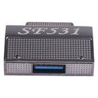 SF531 For Microsoft Surface 40 Pin to USB3.1 / Type-C Female Adapter Extended Dock, SF531