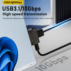 SF532 For Microsoft Surface 40 Pin to USB3.1 / Type-C Female Adapter Extended Dock, SF532