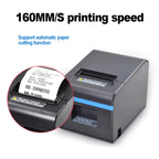 Xprinter N160II LAN Interface 80mm 160mm/s Automatic Thermal Receipt Printer, US Plug, LAN Interface, EU Plug, LAN Interface, US Plug