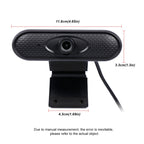 HD 1080P USB Camera WebCam with Microphone, 1080P