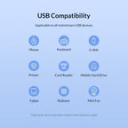 3019 4 x USB 3.0 to USB 3.0 Aluminum Alloy HUB Adapter with LED Indicator