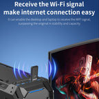 COMFAST CF-970AX 3000Mbps Dual Band Wireless Network Card WiFi6 USB Adapter, CF-970AX