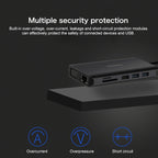 Lenovo LX0801 Type-C / USB-C Network Cable Interface Converter Docking Station, LX0801