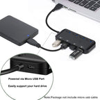 High Speed 4 x USB 3.0 to USB-C / Type-C HUB with Switch, Type-C
