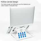 General-purpose Increased Heat Dissipation For Laptops Holder, Style: with Mobile Phone Holder, Style: with Mobile Phone Holder
