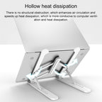 Laptop Stand Desktop Raise Bracket Cooling Base Lifting Holder Foldable, Pro-8