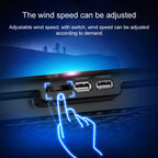 ICE COOREL Notebook Computer Base Speed Control Silent Six-fan Cooling Holder Cooling Rack, Style: Flagship, Style: Flagship