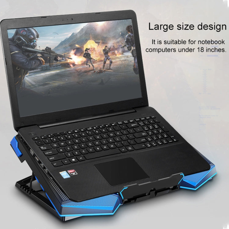 dual USB Ports Five-core Radiator Notebook Computer  Holder