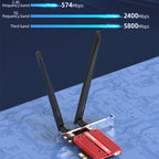 COMFAST CF-BE200 Pro 8774Mbps WiFi7 PCIE Wireless Network Adapter WiFi Receiver, CF-BE200 Pro