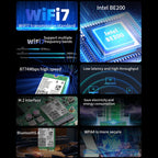 COMFAST CF-BE200-M WiFi7 BT5.4 Tri-Band Wireless Network Adapter M.2 Network WiFi Module, CF-BE200-M