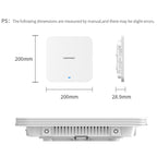 COMFAST CF-E395AX 3000Mbps WiFi6 2.4G & 5.8GHz Dual Band Indoor Wireless Ceiling AP, CF-E395AX