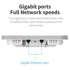 COMFAST CF-E395AX 3000Mbps WiFi6 2.4G & 5.8GHz Dual Band Indoor Wireless Ceiling AP, CF-E395AX