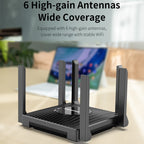 COMFAST CF-WR635AX 3000Mbps WiFi6 Dual Band Gigabit Wireless Router, CF-WR635AX