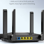 COMFAST CF-WR635AX 3000Mbps WiFi6 Dual Band Gigabit Wireless Router, CF-WR635AX
