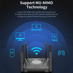 COMFAST CF-WR635AX 3000Mbps WiFi6 Dual Band Gigabit Wireless Router, CF-WR635AX