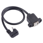 Micro USB Male to B-type Square Print Port Female Connector Cable, Micro USB to B-type Square