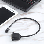 Micro USB Male to B-type Square Print Port Female Connector Cable, Micro USB to B-type Square