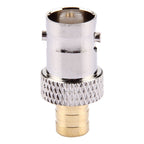 2 PCS BNC Female to SMB Female Connector, Female to SMB Female