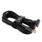 PD 100W 5.5 x 2.5mm Male Elbow to USB-C / Type-C Male Nylon Weave Power Charge Cable, Cable Length: 1.7m, 5.5x2.5mm to Type-C