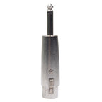 5 PCS LZ1167G 6.35mm Single Track Male Head to XRL Female Audio Adapter Plug (Black), LZ1167, LZ1167G