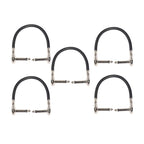 5 PCS TC095-15 6.35mm Male to Male Guitar Effector Connector Cable