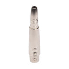 10 PCS LZ1163-1 6.35mm XRL Female to Female Audio Adapter