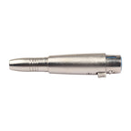 10 PCS LZ1163-1 6.35mm XRL Female to Female Audio Adapter