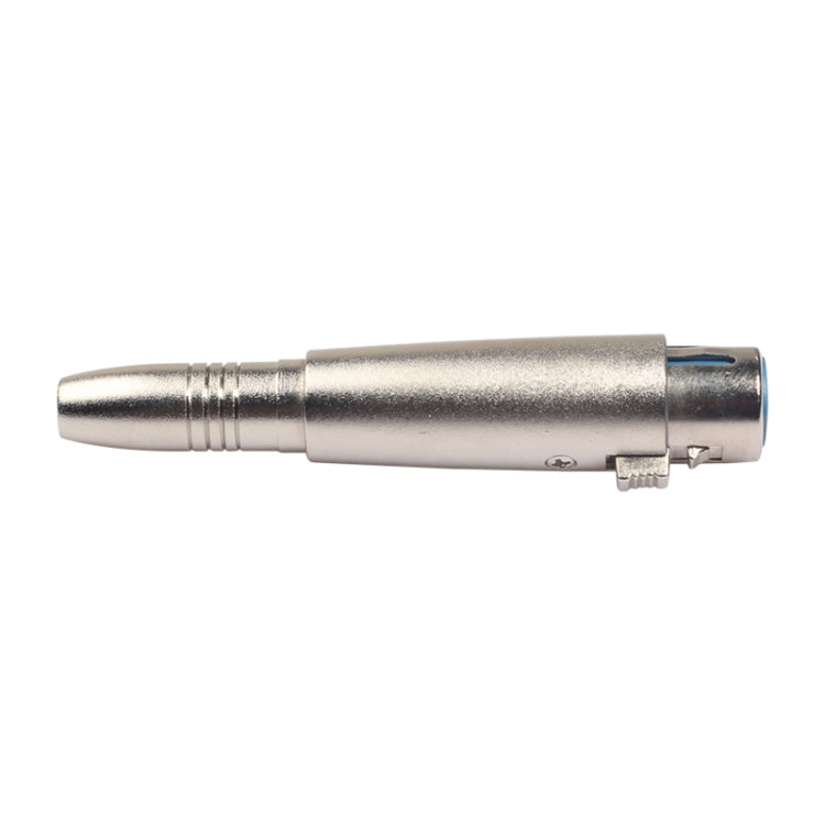 10 PCS LZ1163-1 6.35mm XRL Female to Female Audio Adapter