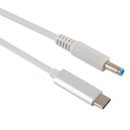 For HP USB-C / Type-C to 7.4 x 0.6mm Laptop Power Charging Cable, Cable Length: about 1.5m, Type-C to 7.4 x 0.6mm