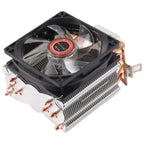 CoolAge L400 DC 12V 1600PRM 40.5cfm Heatsink Hydraulic Bearing Cooling Fan CPU Cooling Fan for AMD Intel 775 1150 1156 1151, L400 (White), L400 (Red)