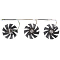 3 PCS Graphics Card Cooling Fan for Zotac GTX 1070-8GD5 X-OC, Diameter: 85mm, 0.5A Diameter: 9.5mm(3 PCS)