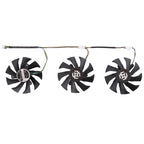 3 PCS Graphics Card Cooling Fan for Zotac GTX 1070-8GD5 X-OC, Diameter: 85mm, 0.5A Diameter: 9.5mm(3 PCS)
