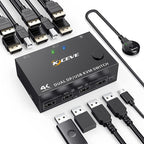 KC-KVM202DPA-USB2.0 DP 3DP+3DP KVM Switch, KC-KVM202DPA