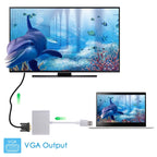 2 in 1 USB 3.0 to HDMI + VGA Adapter