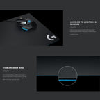 Logitech G440 Hard E-sport Gaming Mouse Pad, Size: 34 x 28cm, G440 Hard