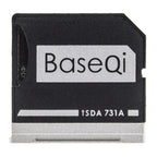 BASEQI Hidden Aluminum Alloy High Speed SD Card Case for Dell XPS 13.3 inch Laptop, For Dell XPS 13.3 inch