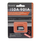 BASEQI Hidden Aluminum Alloy SD Card Case for Lenovo IdeaPad 710S Plus Laptop, For Lenovo IdeaPad 710S Plus