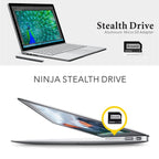 BASEQI Hidden Aluminum Alloy SD Card Case for Lenovo IdeaPad 710S Plus Laptop, For Lenovo IdeaPad 710S Plus