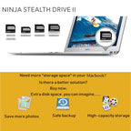 BASEQI Hidden Aluminum Alloy SD Card Case for Macbook Pro (Mid-2012) (not Retina) Laptops, For Macbook Pro Mid-2012 (not Retina)