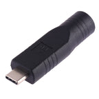 6.0 x 4.4mm Female to USB-C / Type-C Male Plug Adapter Connector, 6.0 x 4.4mm Female