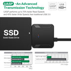 Professional SATA to USB 3.0 Cable Adapter 2.5 / 3.5 inch SSD Hard Drive Expanding Connector, 2.5 / 3.5 inch