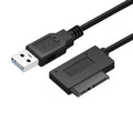 Professional USB 2.0 to 7+6Pin Slimline SATA Cable Adapter Indicator , USB 2.0
